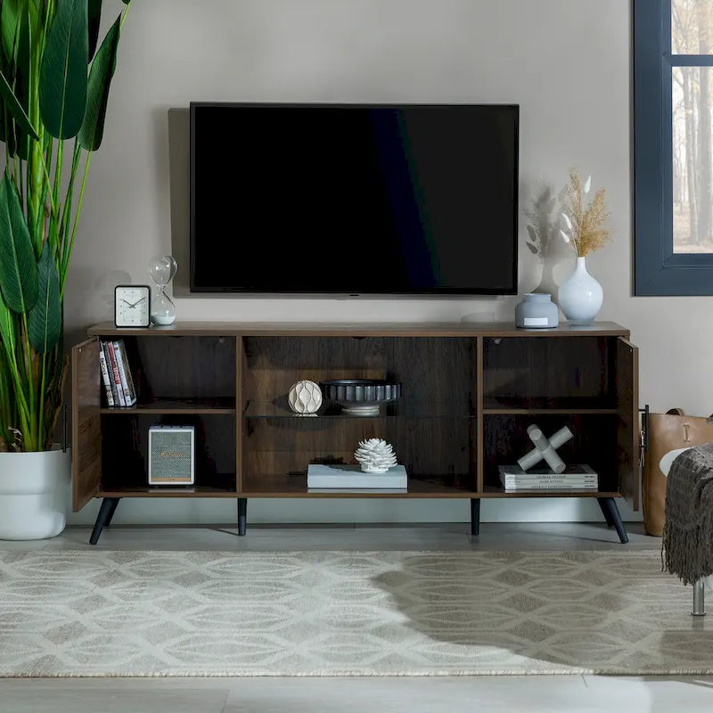 Middlebrook 60-inch Mid-Century Modern 2-Door TV Stand