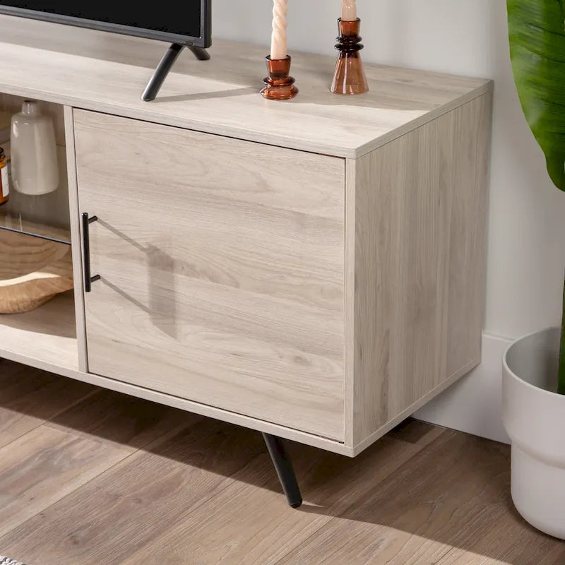 Middlebrook 60-inch Mid-Century Modern 2-Door TV Stand