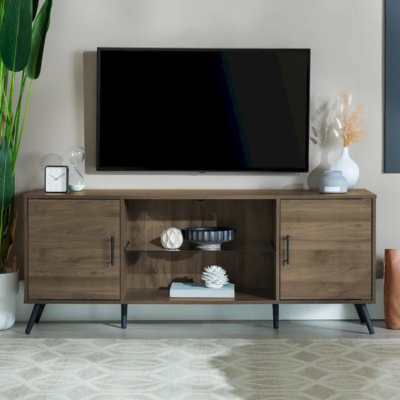Middlebrook 60-inch Mid-Century Modern 2-Door TV Stand