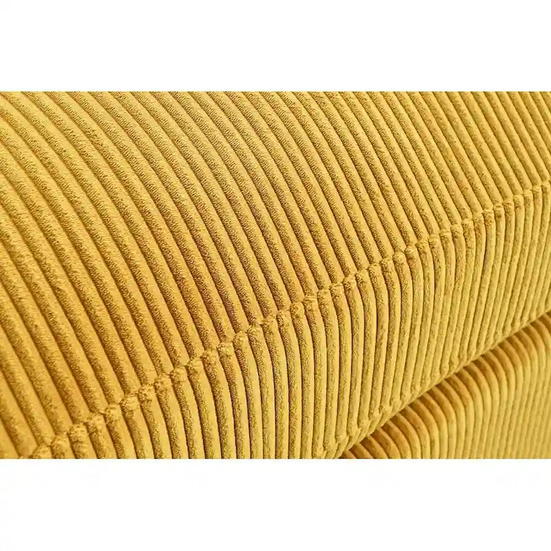 Us Pride Furniture Payan 102.4 Wide Corduroy L-Shape Sectional Sofa