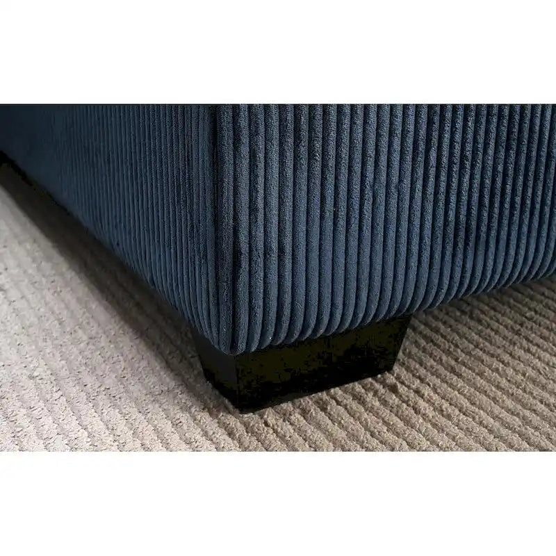 Us Pride Furniture Payan 102.4 Wide Corduroy L-Shape Sectional Sofa