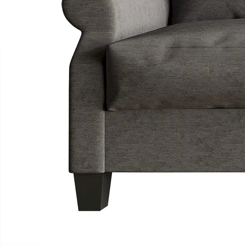 CraftPorch Classic Linen Upholstered Arm Chair