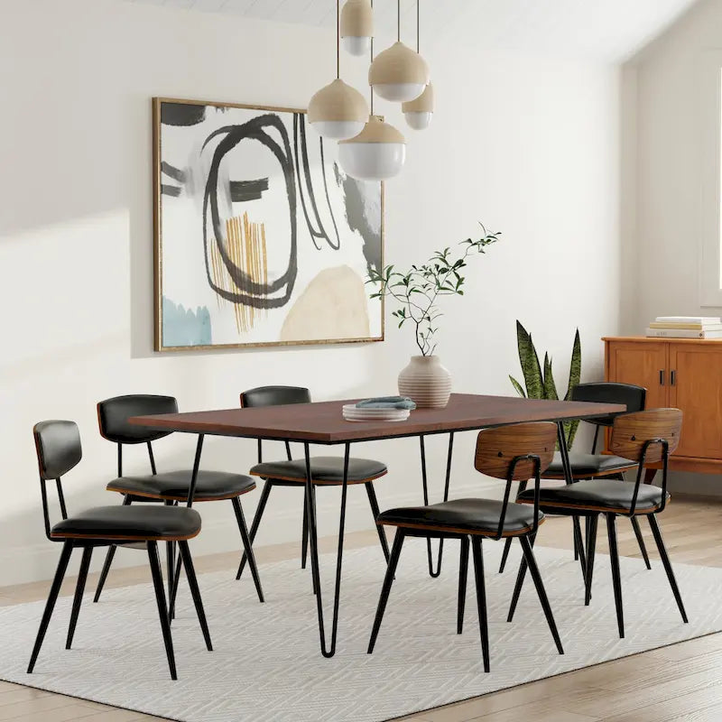 WYNDENHALL Moreno Industrial Wood Dining Table