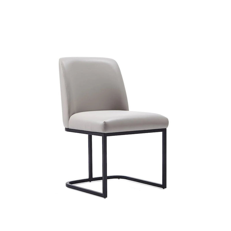 Manhattan Comfort Serena Faux Leather Dining Chair (Set of 2)