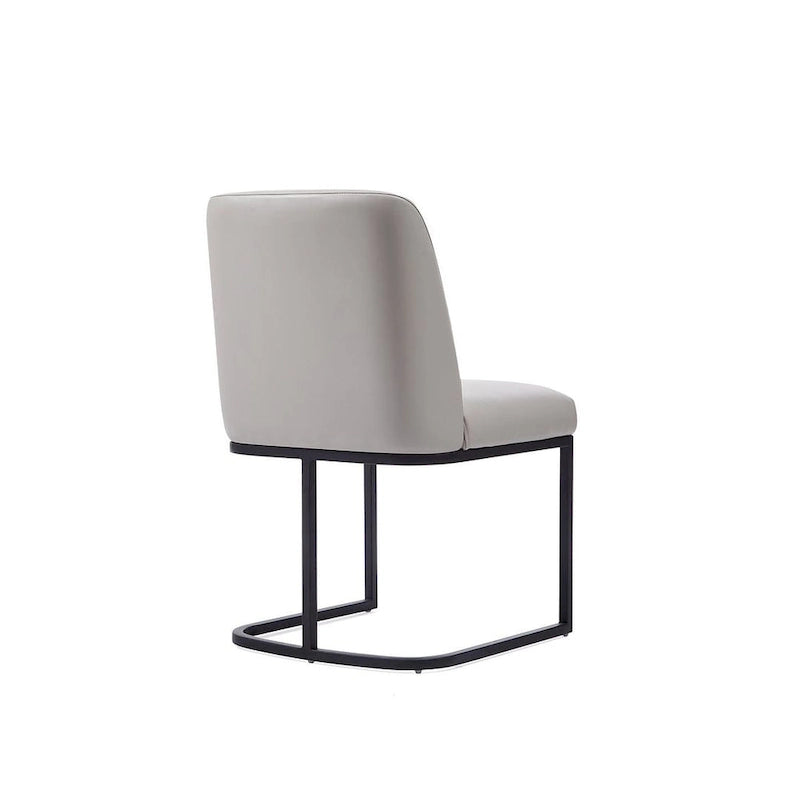 Manhattan Comfort Serena Faux Leather Dining Chair (Set of 2)