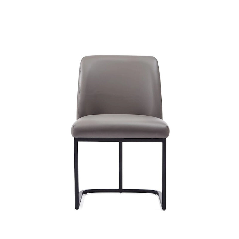 Manhattan Comfort Serena Faux Leather Dining Chair (Set of 2)
