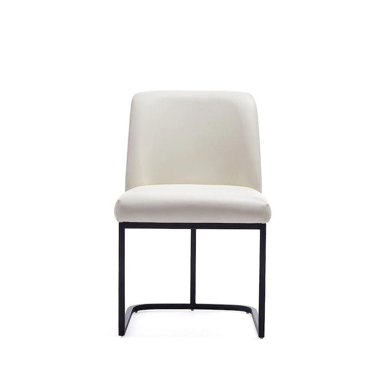 Manhattan Comfort Serena Faux Leather Dining Chair (Set of 2)