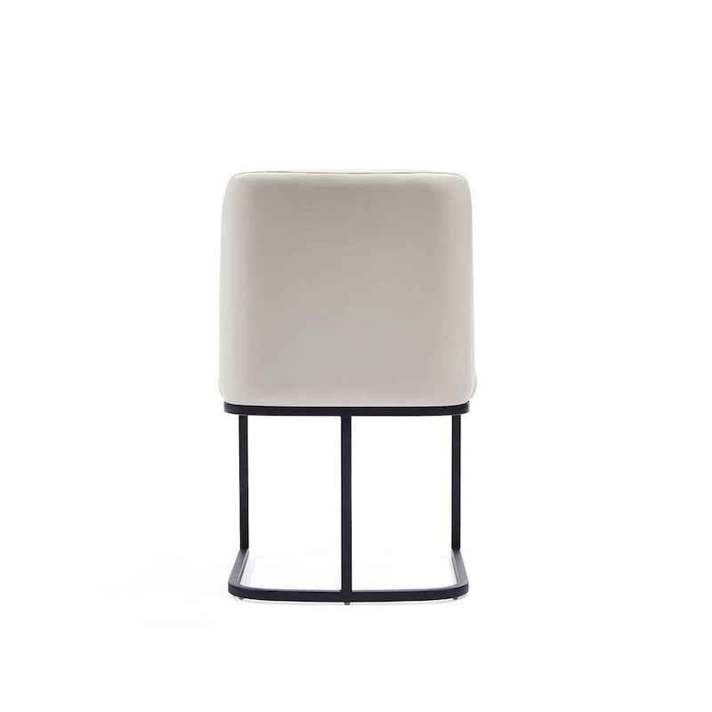 Manhattan Comfort Serena Faux Leather Dining Chair (Set of 2)
