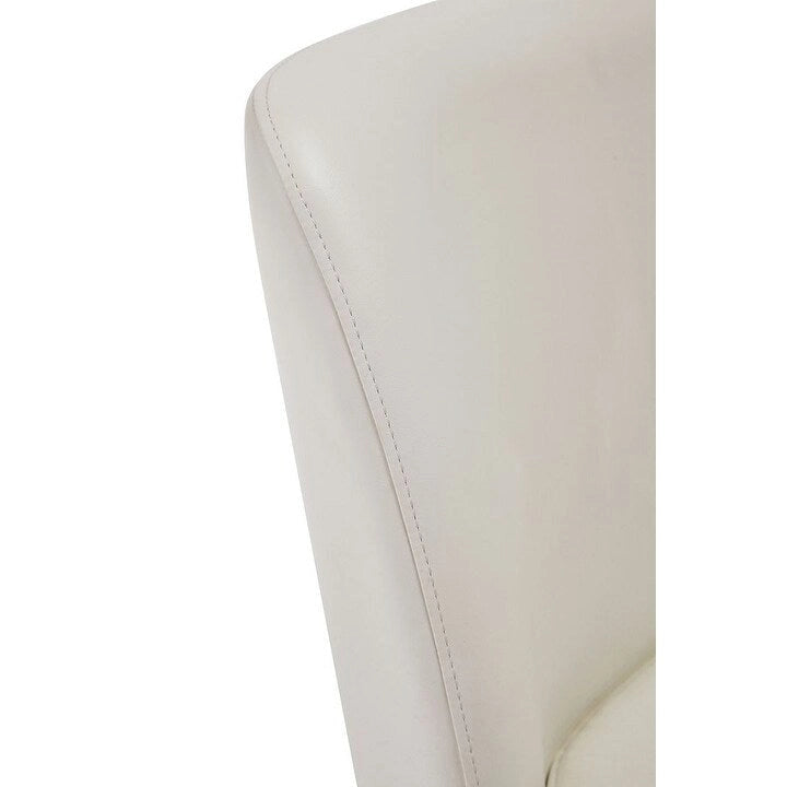 Manhattan Comfort Serena Faux Leather Dining Chair (Set of 2)