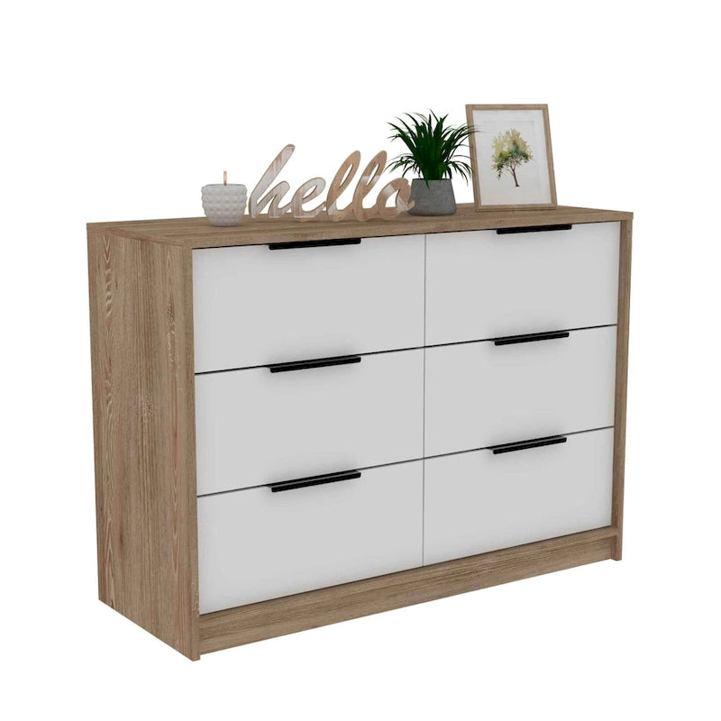 FM Furniture Marion Slide And Pull Dresser, Four Drawers