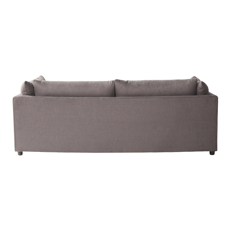 Roundhill Furniture Enda Pillow Back Fabric 3-Piece Sofa and Cuddler Chair Set