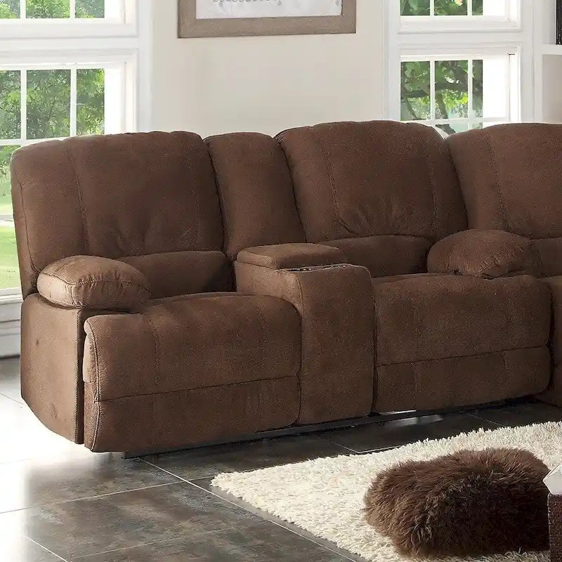 Kevin Transitional Polyester Sectional