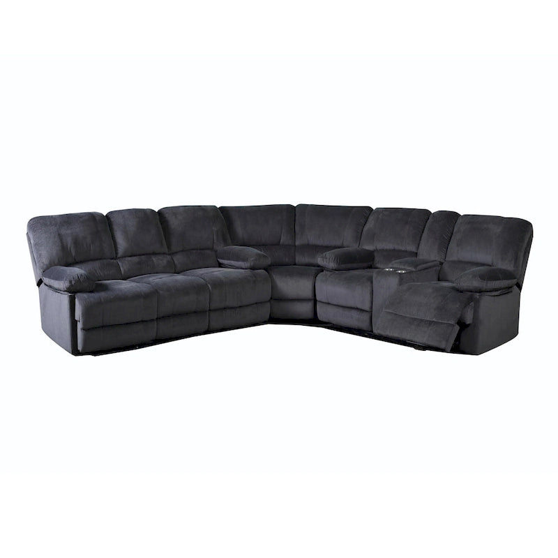 Kevin Transitional Polyester Sectional
