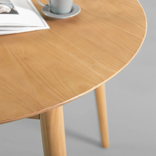 Table à manger en bois style mi-siècle de 42 - Marron
