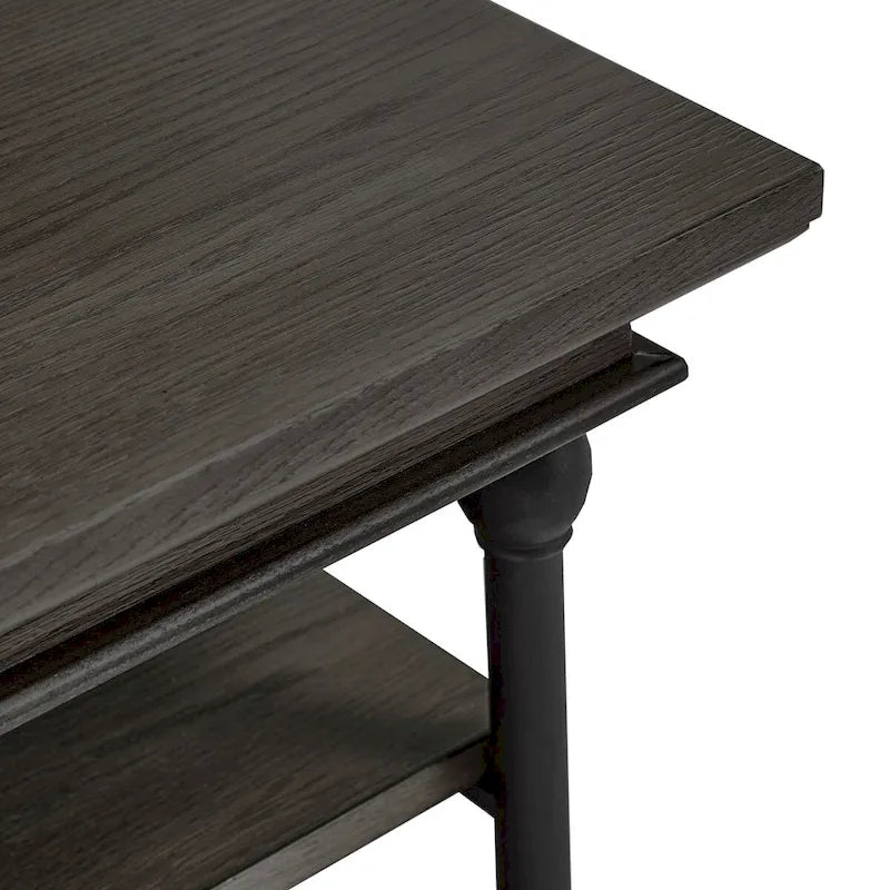 Barnstone Cornice Rectangle Storage Shelf Coffee Table by iNSPIRE Q Artisan
