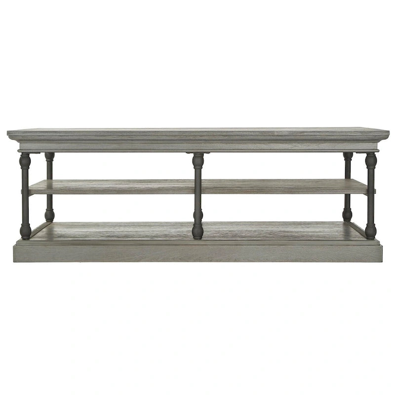 Barnstone Cornice Rectangle Storage Shelf Coffee Table by iNSPIRE Q Artisan