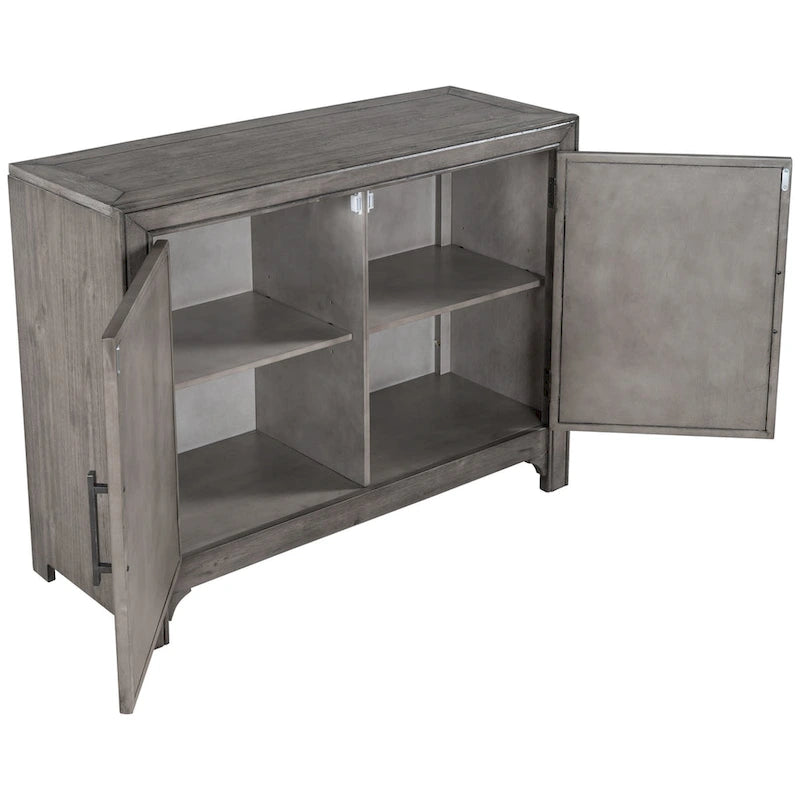 Modern Console Table Sofa Table for Living Room with 2 Shelves