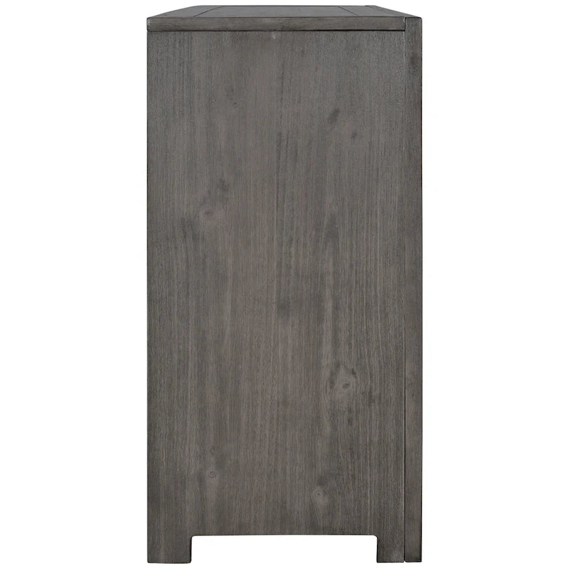 Modern Console Table Sofa Table for Living Room with 2 Shelves