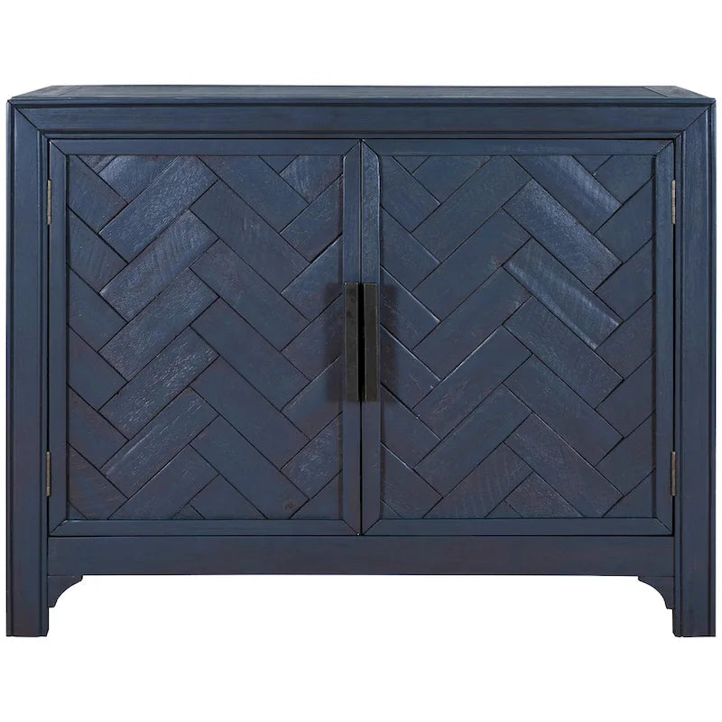 Modern Console Table Sofa Table for Living Room with 2 Shelves