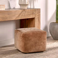 Villa by Classic Home Heirloom 18 Velvet Pouf